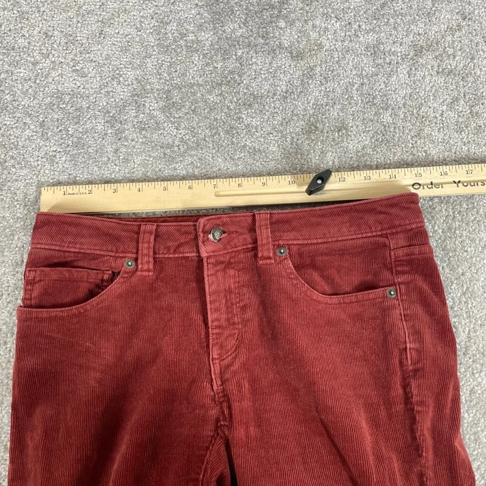 Patagonia Corduroy Pants Womens 29 Fitted Slim Fit (Sz Tag 26) Organic Cotton